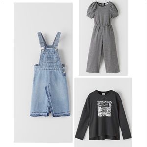 NWT ZARA BUNDLE OF 3. Years 13-14